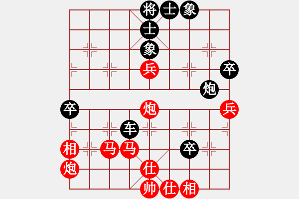 象棋棋譜圖片：云流(2舵)-勝-thiensinh(0舵) - 步數(shù)：60 