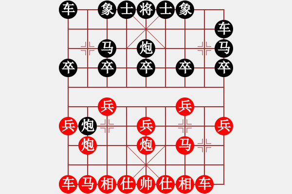 象棋棋譜圖片：帥氣(2段)-負(fù)-嘯林飛刀(1段) - 步數(shù)：10 