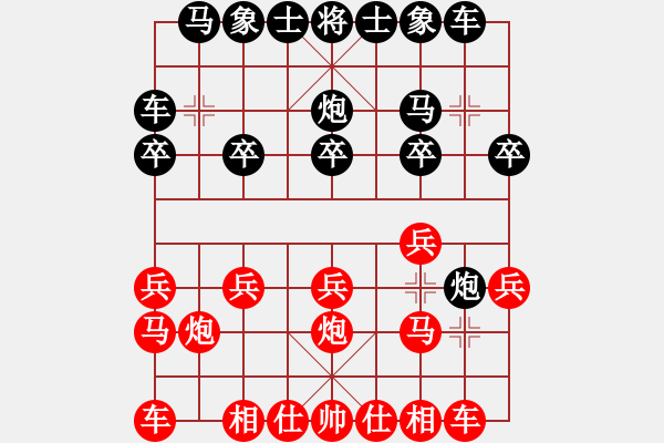 象棋棋譜圖片：超群(6段)-勝-雪峰刀客(2段) - 步數(shù)：10 