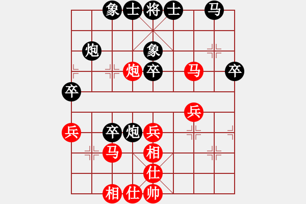 象棋棋譜圖片：2024.2.9.5華山論劍后勝上士局 - 步數(shù)：40 