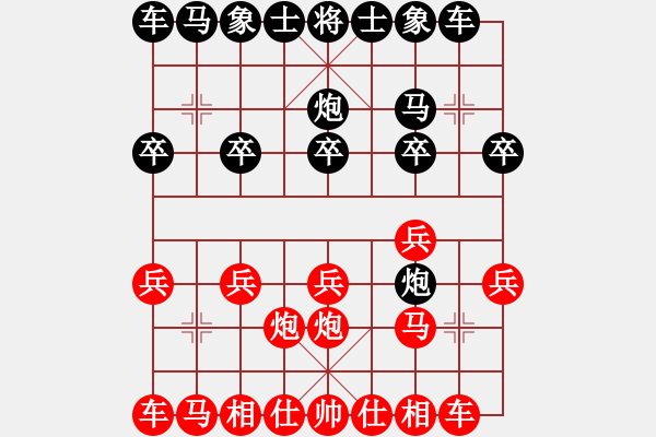 象棋棋譜圖片：順絲順柳勝老祖英 - 步數(shù)：10 