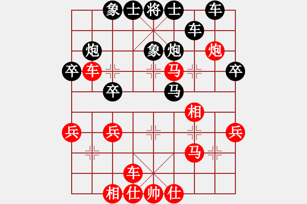 象棋棋譜圖片：傲笑江湖(9級)-負(fù)-刮刮(9級) - 步數(shù)：40 