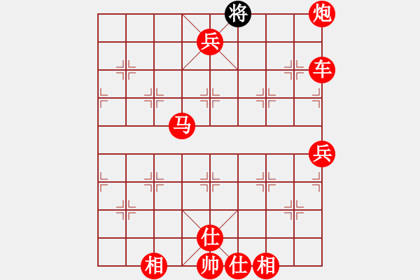 象棋棋譜圖片：棋局-2ka C12P - 步數(shù)：73 