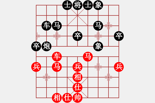 象棋棋譜圖片：發(fā)哥 勝 分紅比例 - 步數(shù)：40 