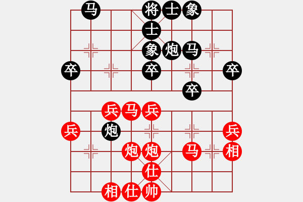 象棋棋譜圖片：劉光烈（業(yè)8-1） 先和 bbboy002（業(yè)8-1） - 步數(shù)：30 