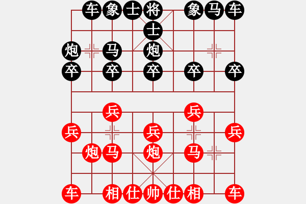 象棋棋譜圖片：[13級]浩軒爺 先勝 [10級]138****0088 - 步數(shù)：10 