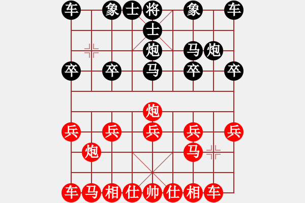 象棋棋譜圖片：從頭再來[1042345389] -VS- 七色彩虹[1264779553] - 步數：10 