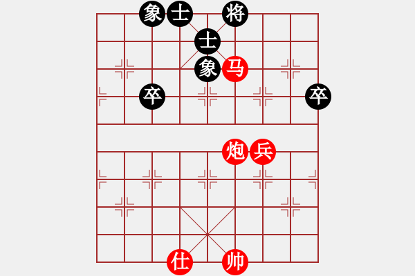 象棋棋譜圖片：2012年度江門市甲組賽第五輪 陳俊彥 先勝 玉業(yè)團(tuán) - 步數(shù)：119 