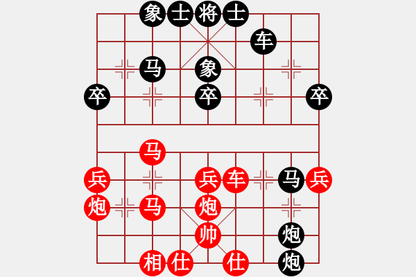 象棋棋譜圖片：老虎王厲害(3段)-負(fù)-nzbdwmbb(9級) - 步數(shù)：54 