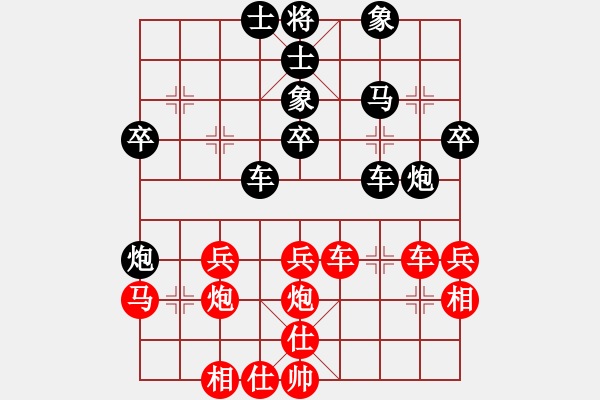 象棋棋譜圖片：三江匯佛(3段)-負(fù)-調(diào)酒師(4段) - 步數(shù)：40 