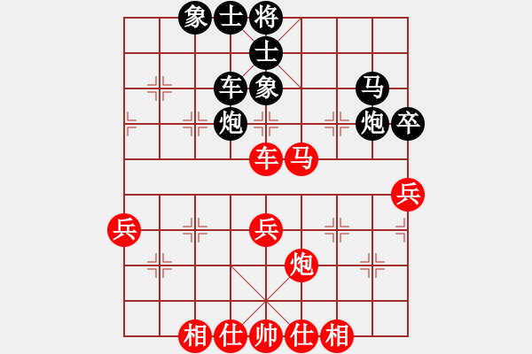 象棋棋譜圖片：bbboy002(7弦)-和-天無(wú)涯(4星) - 步數(shù)：60 