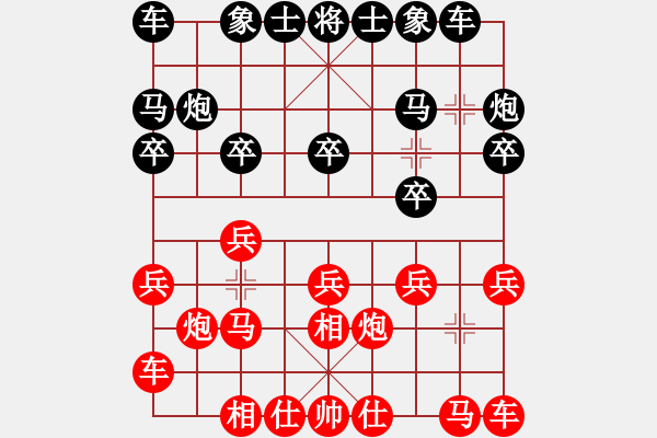 象棋棋譜圖片：凱旋鐵布衫VS沈陽凱旋馮高棋(2015-1-13) - 步數(shù)：10 