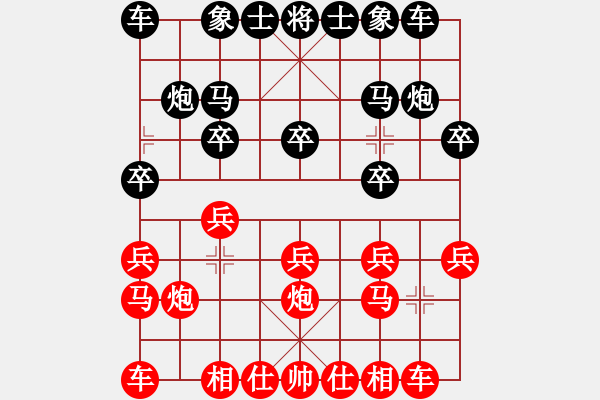 象棋棋譜圖片：M水A果I[847056177] -VS- 以棋會(huì)友[1587990716] - 步數(shù)：10 