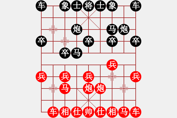 象棋棋譜圖片：紫薇花對紫微郎 勝 天空屬于誰 - 步數：10 