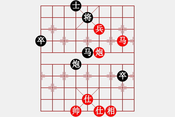 象棋棋譜圖片：陳建國     先勝 謝靖       - 步數(shù)：110 