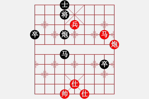 象棋棋谱图片：陈建国     先胜 谢靖       - 步数：130 