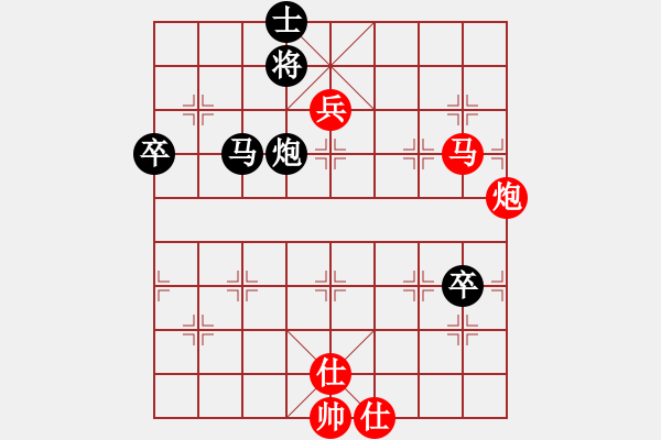 象棋棋谱图片：陈建国     先胜 谢靖       - 步数：140 