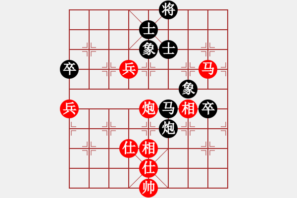 象棋棋譜圖片：龍蛇高逐。平車鏈炮補(bǔ)士變之車1平4 - 步數(shù)：100 