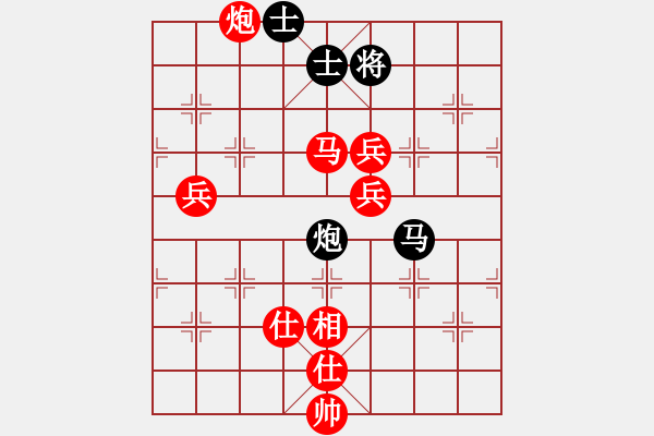 象棋棋譜圖片：進(jìn)兵對卒底炮（轉(zhuǎn)54炮對順跑橫車） zzbdwm 勝 - 步數(shù)：107 