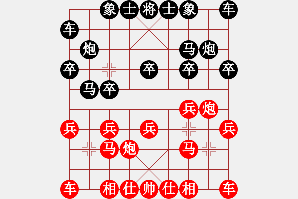 象棋棋譜圖片：南柯一夢(5r)-勝-王清源(4級) - 步數(shù)：10 