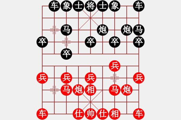 象棋棋譜圖片：assaa(5r)-勝-jzfaoc(5r) - 步數(shù)：10 