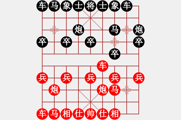 象棋棋譜圖片：萍鄉(xiāng) 李剛 和 撫州 李剛 - 步數(shù)：10 