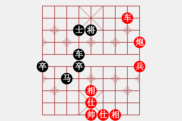 象棋棋譜圖片：佳佳測試一(8段)-勝-快意至尊(7段)過宮炮對進左馬 - 步數(shù)：130 