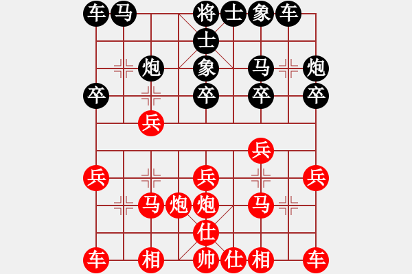 象棋棋譜圖片：電腦分析 新變化 - 步數(shù)：0 