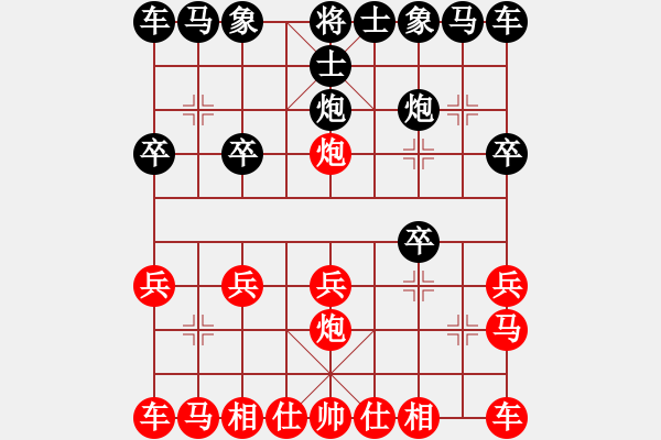 象棋棋譜圖片：正義女神(先勝)牽猴 - 步數(shù)：10 