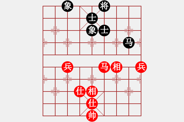 象棋棋谱图片：时凤兰 先和 孙文 - 步数：100 