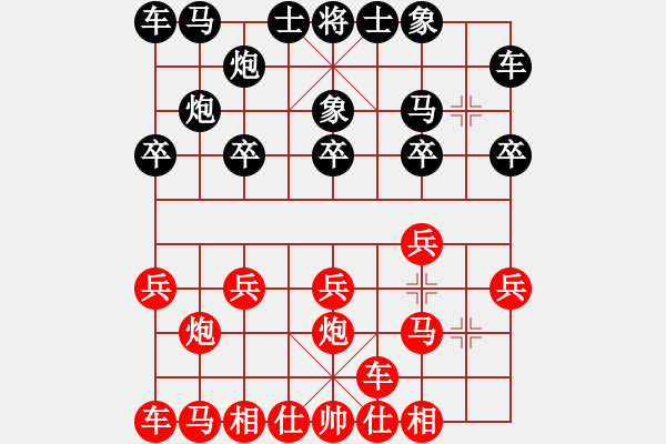 象棋棋譜圖片：太守棋狂先勝深圳好棋社向你學(xué)習(xí)業(yè)4-32018·7·20 - 步數(shù)：10 