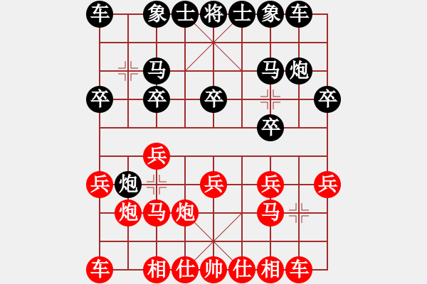 象棋棋譜圖片：飛天盾地(天罡)-勝-越南佬(電神) - 步數(shù)：10 