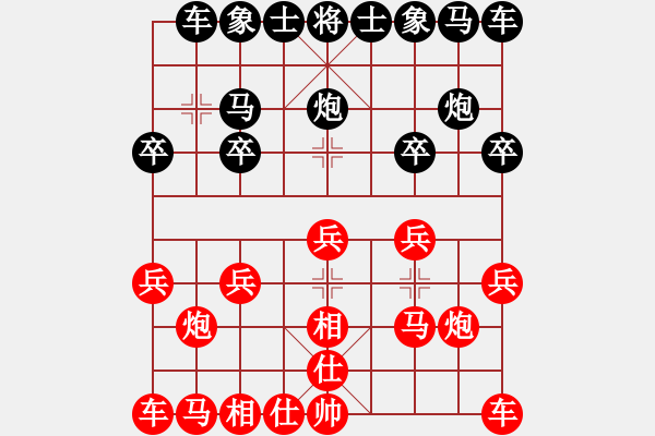 象棋棋譜圖片：三國(guó)居士[4598189] -VS- 天外神棋[2609509661] - 步數(shù)：10 