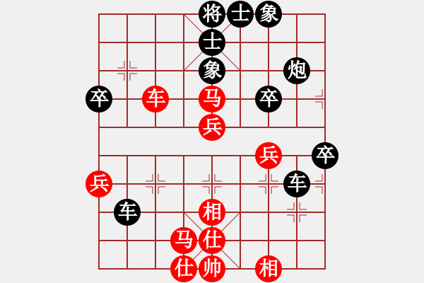 象棋棋譜圖片：zongli(5段)-負(fù)-奔四純機(jī)測(4段) - 步數(shù)：53 