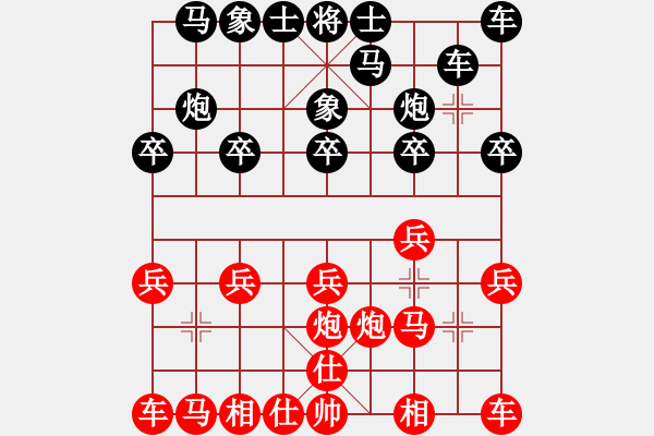 象棋棋譜圖片：廣外手帕口 曲奇 勝 清河海清源 z仲濤 - 步數(shù)：10 