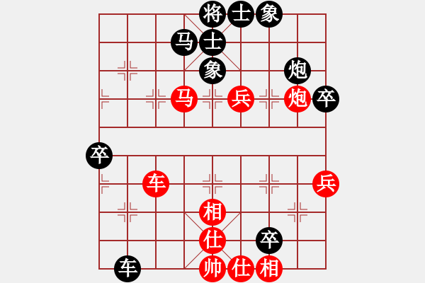 象棋棋譜圖片：華山論劍T盾周賽【遙遠(yuǎn)的她】和【xltz】2019-11-17 - 步數(shù)：60 