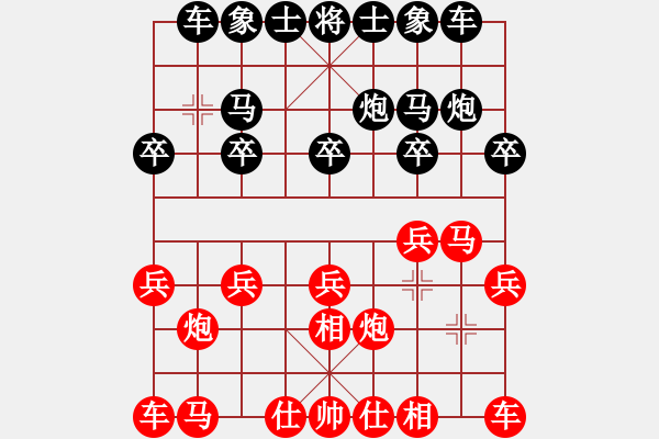 象棋棋譜圖片：人機對戰(zhàn) 2024-4-8 16:29 - 步數(shù)：10 