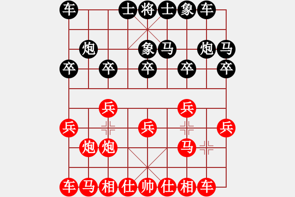 象棋棋譜圖片：沒事來看看(9段)-勝-江南一劍客(月將) - 步數(shù)：10 