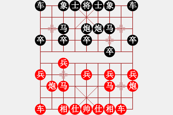 象棋棋譜圖片：宋波[8-1] 先和 海上飛虹[8-1] - 步數(shù)：10 