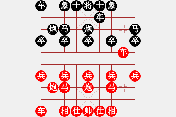 象棋棋譜圖片：巫師大師先勝后院象棋特級大師 - 步數(shù)：10 