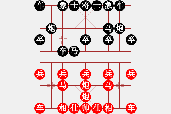 象棋棋譜圖片：張家口市二隊 于佳新 負(fù) 北京市 陳健纘 - 步數(shù)：10 