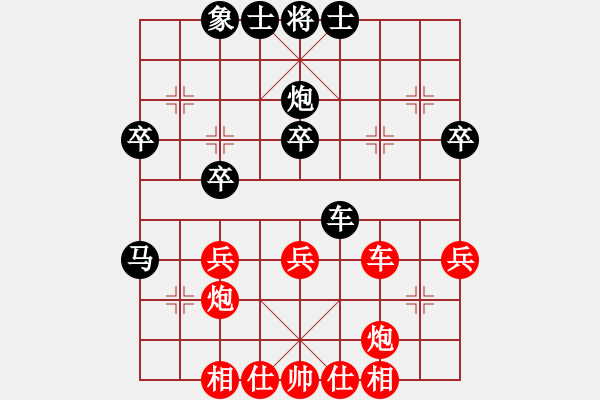 象棋棋譜圖片：散人玉玲瓏(6段)-和-神機商業(yè)庫(8段) - 步數：100 