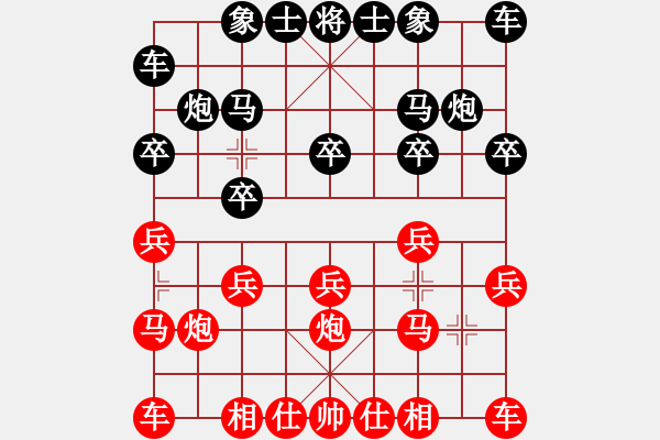 象棋棋譜圖片：紀(jì)國慶先勝衛(wèi)霖 - 步數(shù)：10 