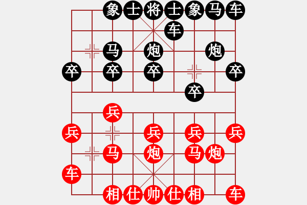 象棋棋譜圖片：天天周年慶限時排位賽貓南北先負太守棋狂 - 步數(shù)：10 