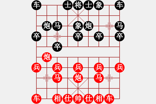 象棋棋譜圖片：中國力量 - 步數(shù)：10 