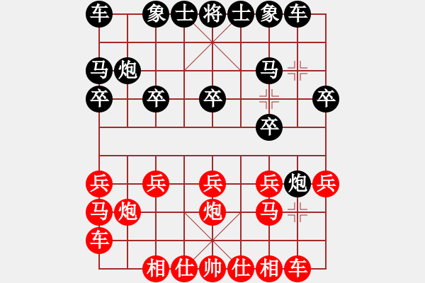 象棋棋譜圖片：第02輪 第10臺(tái) 山西太原 張致忠 先負(fù) 山西太原 葛永強(qiáng) - 步數(shù)：10 