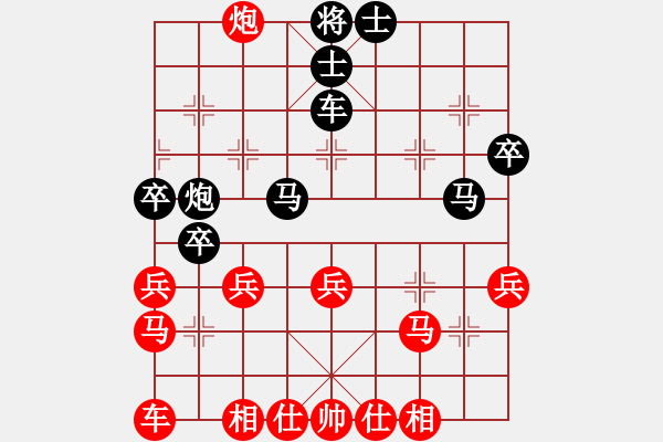 象棋棋譜圖片：溫嶺奕天二(4段)-負(fù)-zylglyzyl(4段) - 步數(shù)：36 