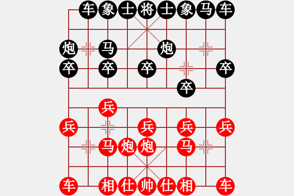 象棋棋譜圖片：大師群樺VS百花-月季(2014 8 16) - 步數(shù)：10 