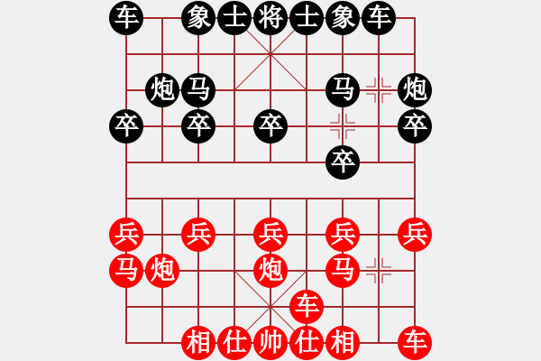 象棋棋譜圖片：張春燕 先負 周永忠 - 步數(shù)：10 