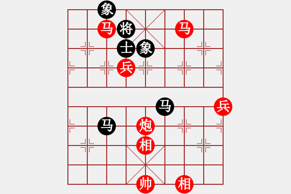 象棋棋譜圖片：棋局-2aa nb4 A - 步數(shù)：90 